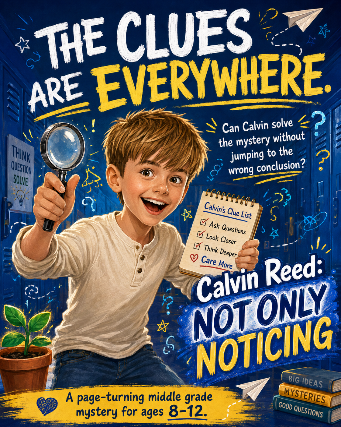Calvin Reed and the Brain That Wouldn’t Sit Still — Calvin’s Busy Brain Book 1