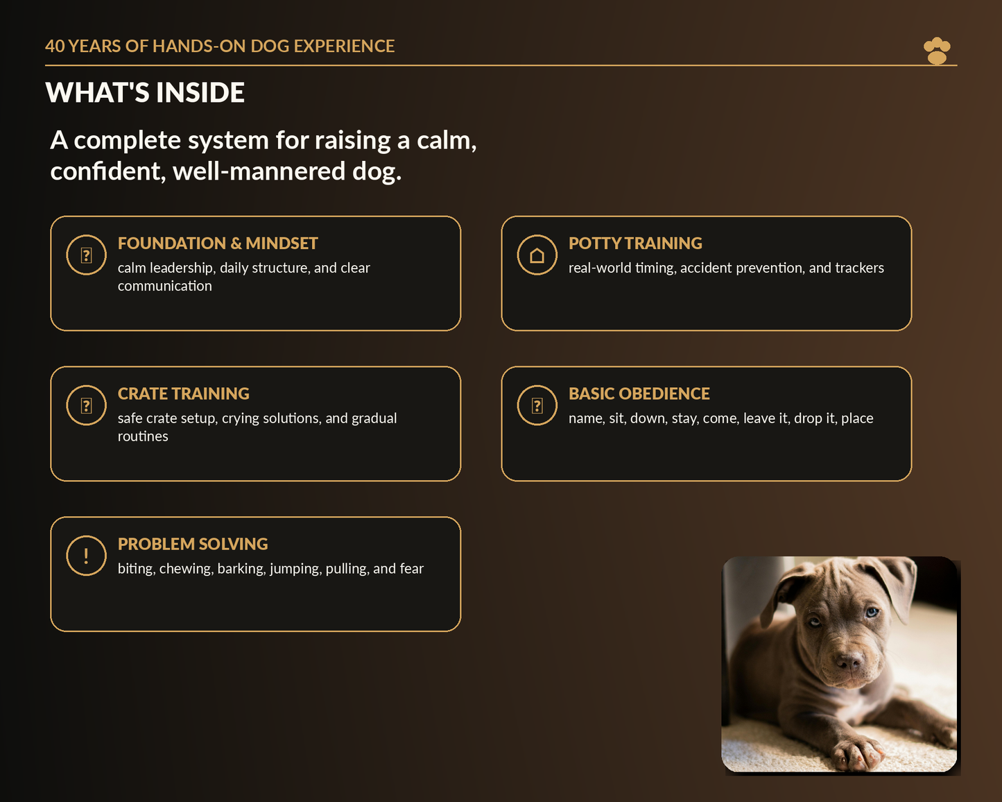 The Calm Puppy Method — Paperback + Digital Bundle