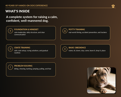 The Calm Puppy Method — Paperback + Digital Bundle