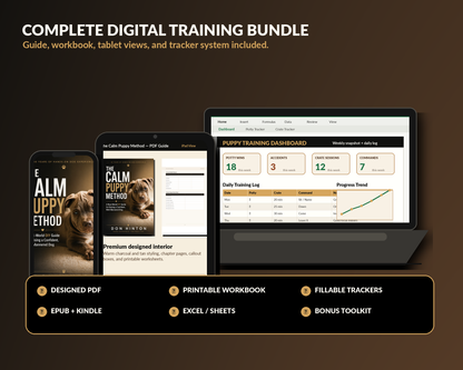 The Calm Puppy Method — Paperback + Digital Bundle