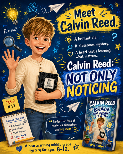 Calvin Reed and the Brain That Wouldn’t Sit Still — Calvin’s Busy Brain Book 1