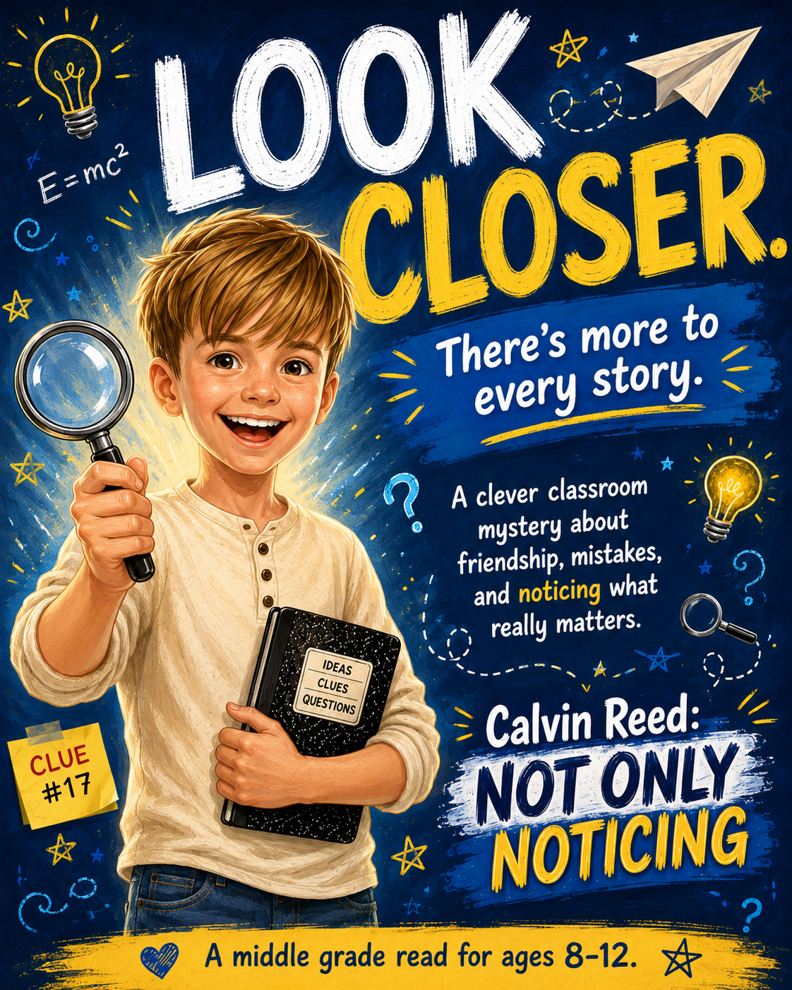 Calvin Reed and the Brain That Wouldn’t Sit Still — Calvin’s Busy Brain Book 1