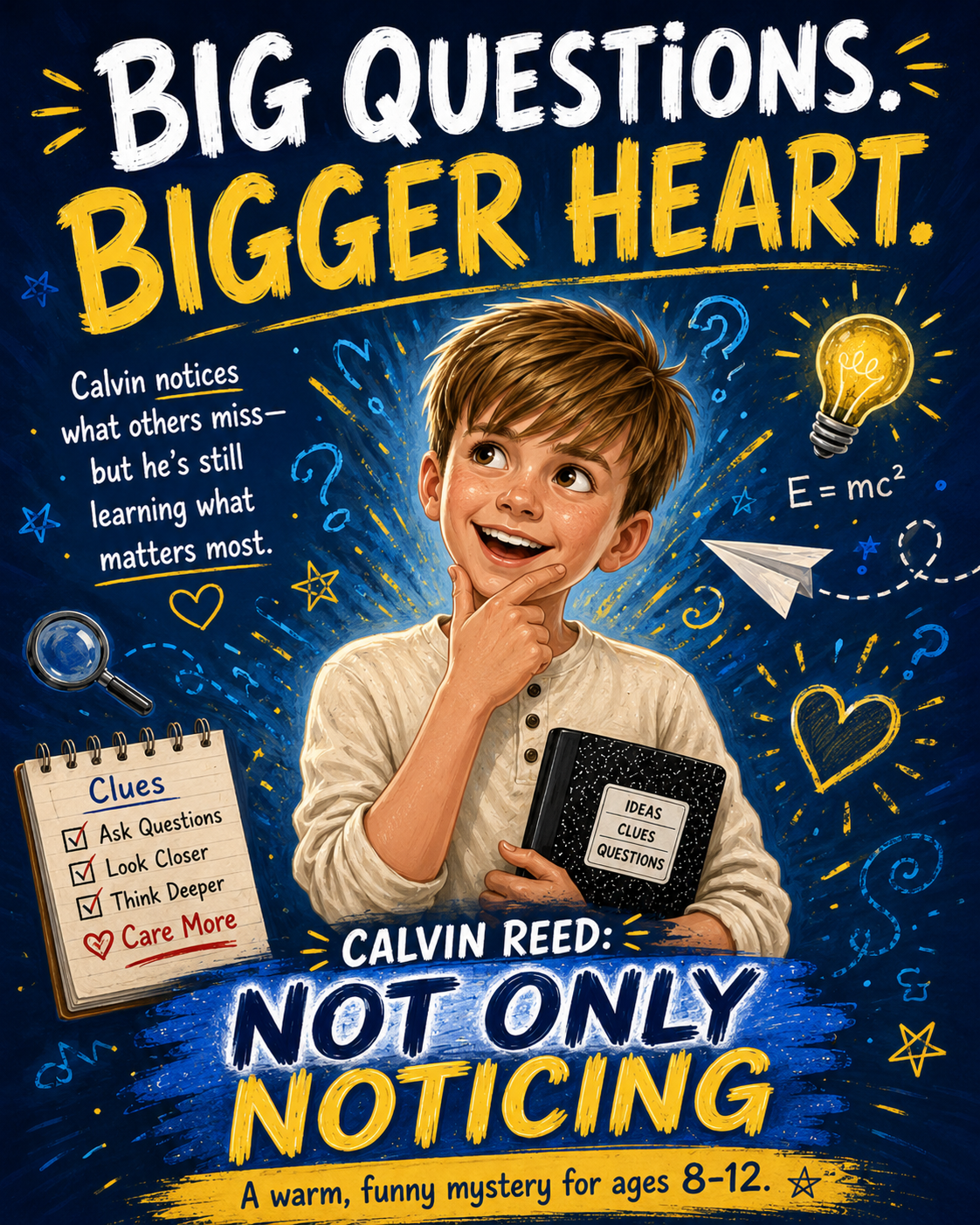 Calvin Reed and the Brain That Wouldn’t Sit Still — Calvin’s Busy Brain Book 1