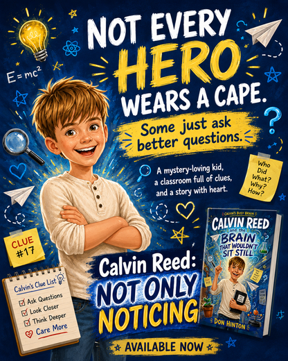 Calvin Reed and the Brain That Wouldn’t Sit Still — Calvin’s Busy Brain Book 1