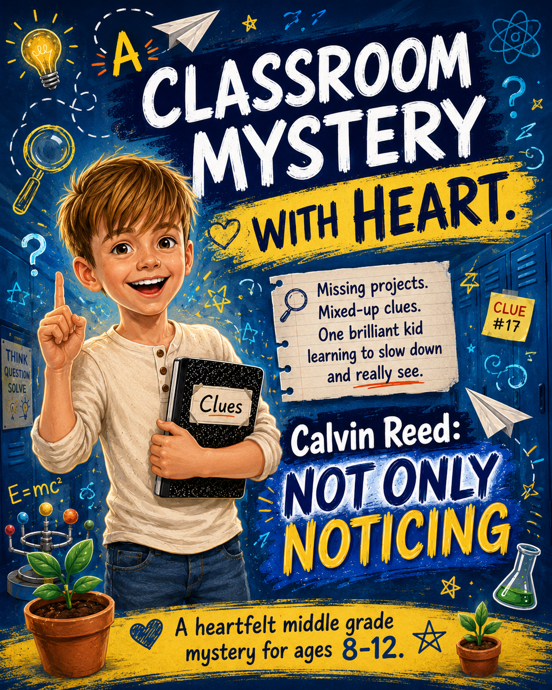 Calvin Reed and the Brain That Wouldn’t Sit Still — Calvin’s Busy Brain Book 1