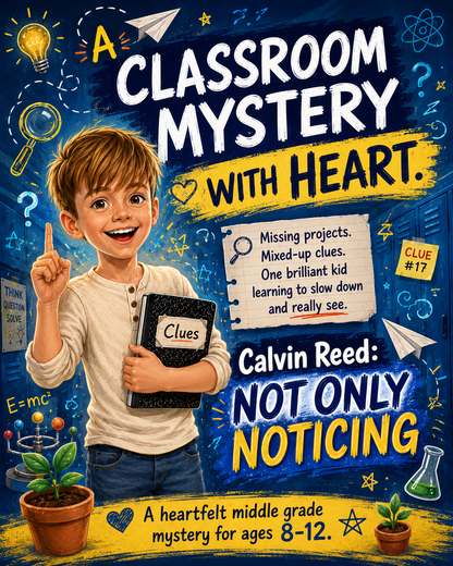 Calvin Reed and the Brain That Wouldn’t Sit Still — Calvin’s Busy Brain Book 1
