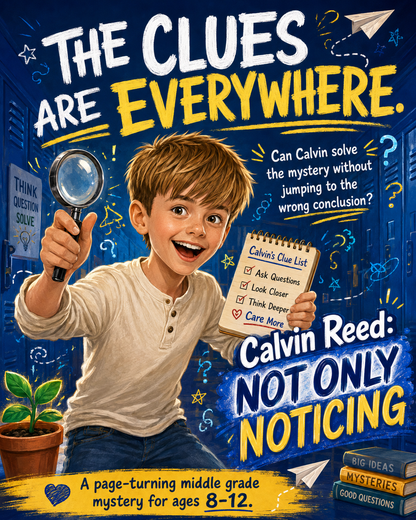 Calvin Reed and the Brain That Wouldn’t Sit Still — Calvin’s Busy Brain Book 1