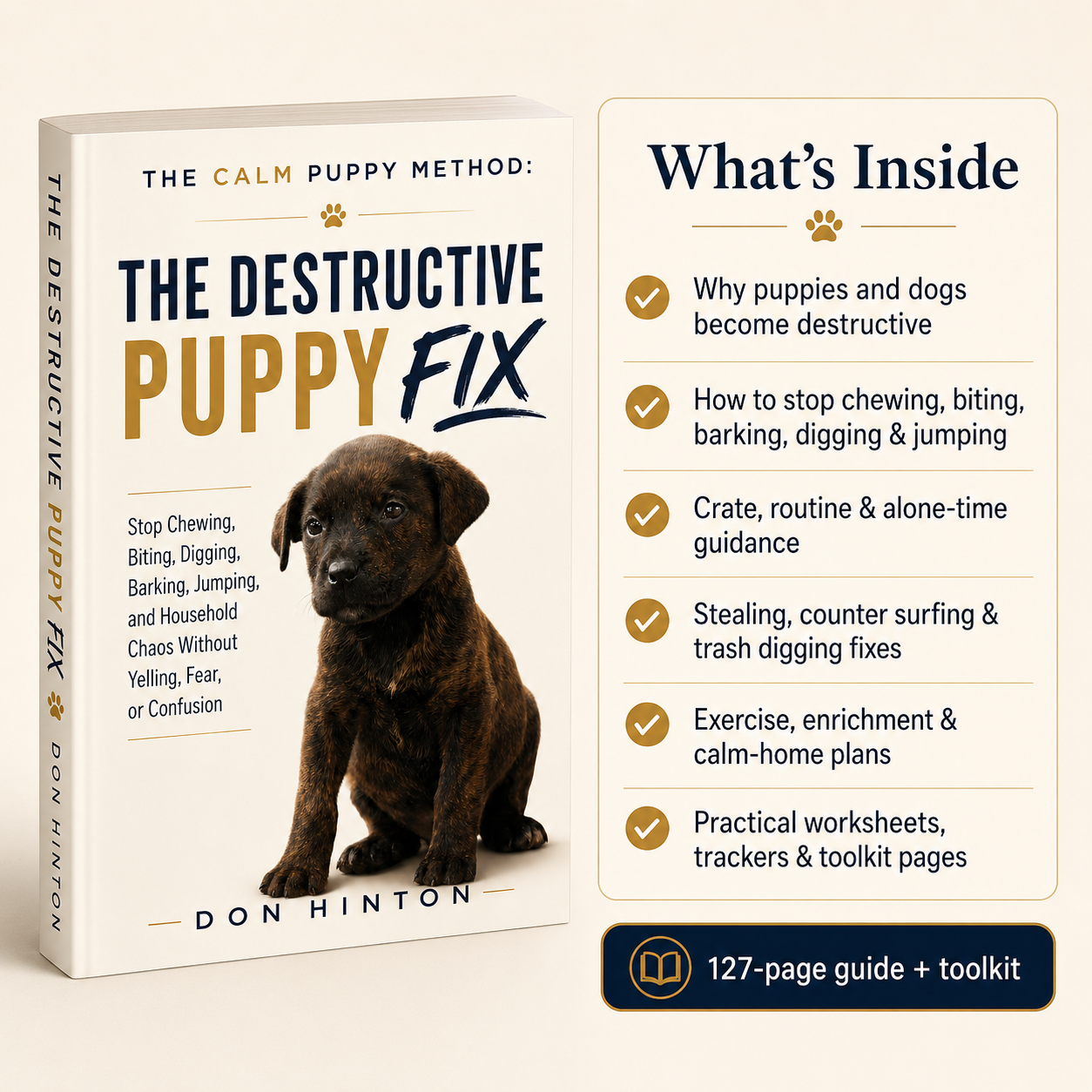 The Destructive Puppy Fix – Puppy Training Guide