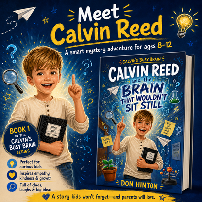 Calvin Reed and the Brain That Wouldn’t Sit Still — Calvin’s Busy Brain Book 1
